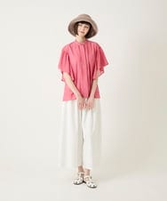 RBLIE20230 HIROKO BIS(ヒロコ ビス) 【先行予約】タイプライターフレアパンツ ホワイト