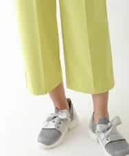 RBLJB50170 HIROKO BIS(ヒロコ ビス) 美シルエットプルオンパンツ イエロー