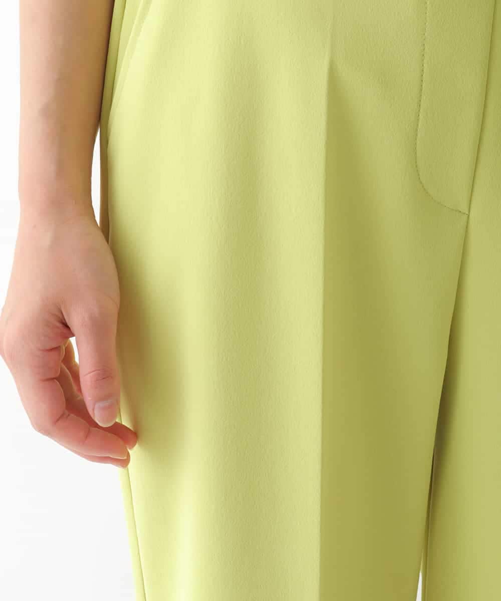 RBLJB50170 HIROKO BIS(ヒロコ ビス) 美シルエットプルオンパンツ イエロー