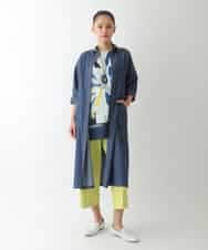 RBLJB50170 HIROKO BIS(ヒロコ ビス) 美シルエットプルオンパンツ イエロー