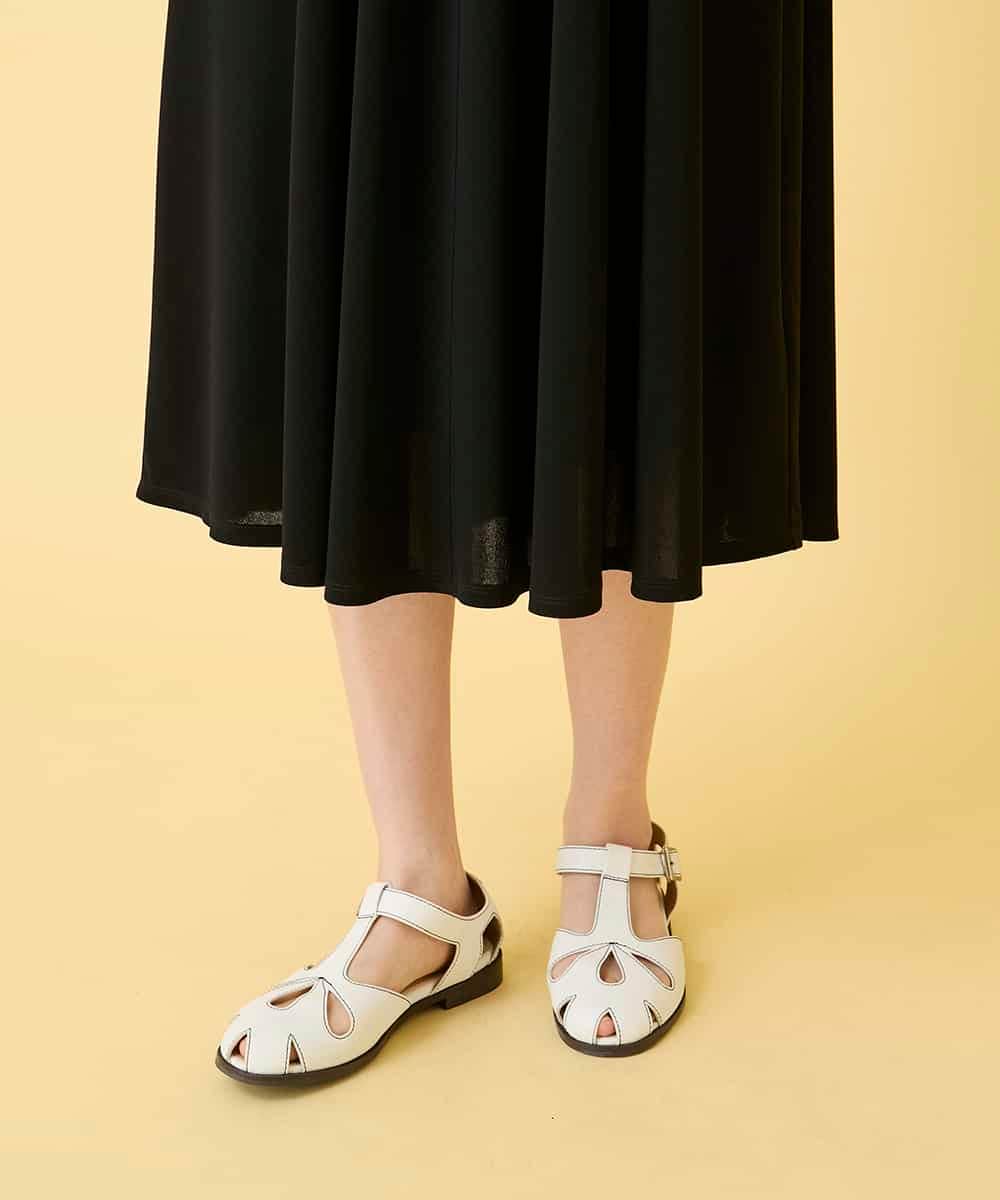 RBPGE02390 HIROKO BIS(ヒロコ ビス) 【先行予約】ケープスリーブデザインワンピース ブラック