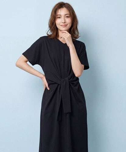 RBPIW33270 HIROKO BIS ウエストリボンワンピース /洗える