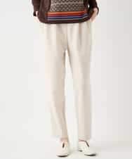 RBQAA26240 HIROKO BIS(ヒロコ ビス) ハイストレッチイージーパンツ /洗える アイボリー