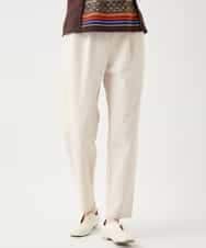 RBQAA26240 HIROKO BIS(ヒロコ ビス) ハイストレッチイージーパンツ /洗える アイボリー