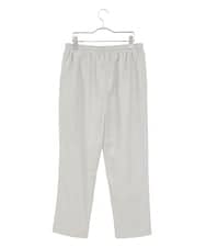 RBQAE30190 HIROKO BIS(ヒロコ ビス) 裏起毛ジョガープルオンパンツ /洗える グレー