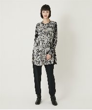 RBQAE30190 HIROKO BIS(ヒロコ ビス) 裏起毛ジョガープルオンパンツ /洗える グレー