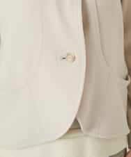 RBTAF01360 HIROKO BIS(ヒロコ ビス) 【先行予約】スムースウールコンパクトジャケット アイボリー