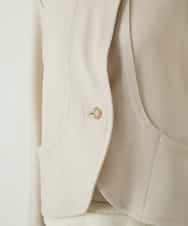 RBTAF01360 HIROKO BIS(ヒロコ ビス) 【先行予約】スムースウールコンパクトジャケット アイボリー