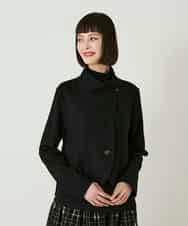 RBTAF01360 HIROKO BIS(ヒロコ ビス) 【先行予約】スムースウールコンパクトジャケット アイボリー