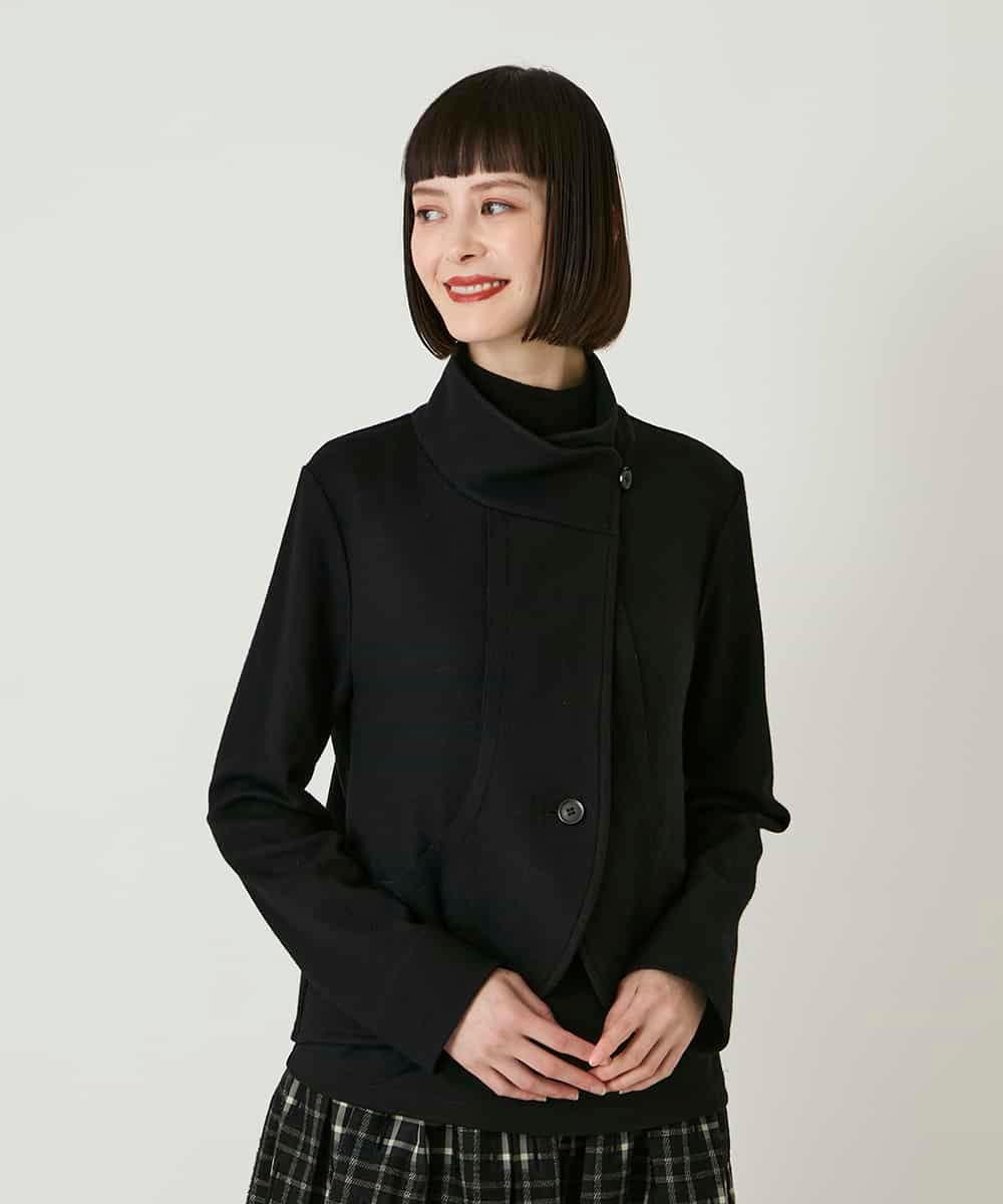 RBTAF01360 HIROKO BIS(ヒロコ ビス) 【先行予約】スムースウールコンパクトジャケット アイボリー