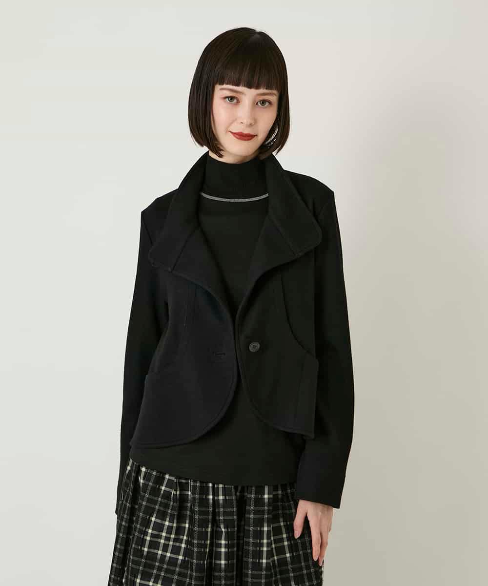 RBTAF01360 HIROKO BIS 【先行予約】スムースウールコンパクトジャケット
