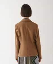 RBTAV01430 HIROKO BIS(ヒロコ ビス) ウールパイルテーラードジャケット ベージュ