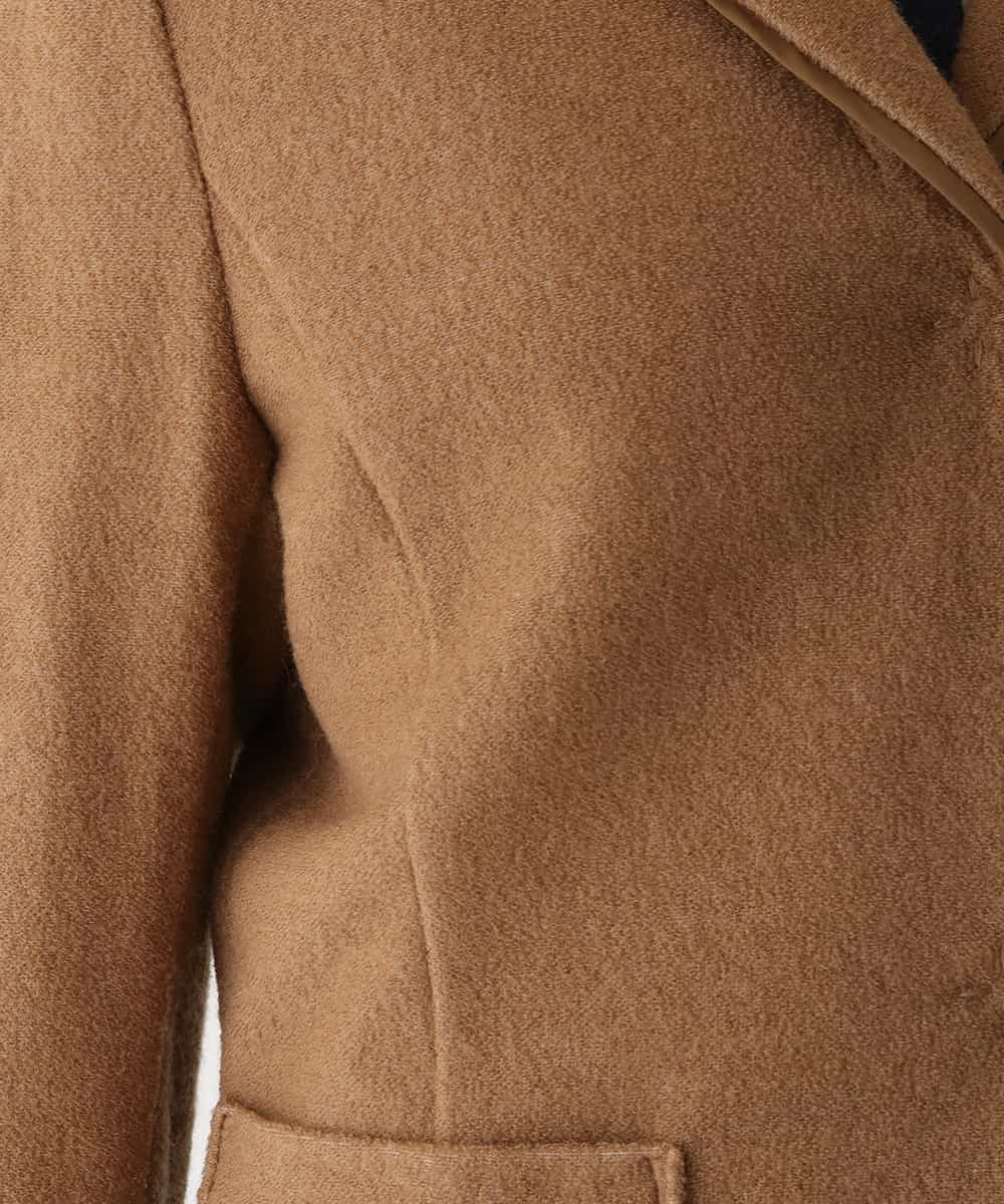 RBTAV01430 HIROKO BIS(ヒロコ ビス) ウールパイルテーラードジャケット ベージュ