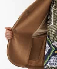 RBTAV01430 HIROKO BIS(ヒロコ ビス) ウールパイルテーラードジャケット ベージュ