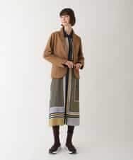 RBTAV01430 HIROKO BIS(ヒロコ ビス) ウールパイルテーラードジャケット ベージュ