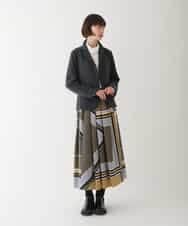 RBTAV01430 HIROKO BIS(ヒロコ ビス) ウールパイルテーラードジャケット ベージュ