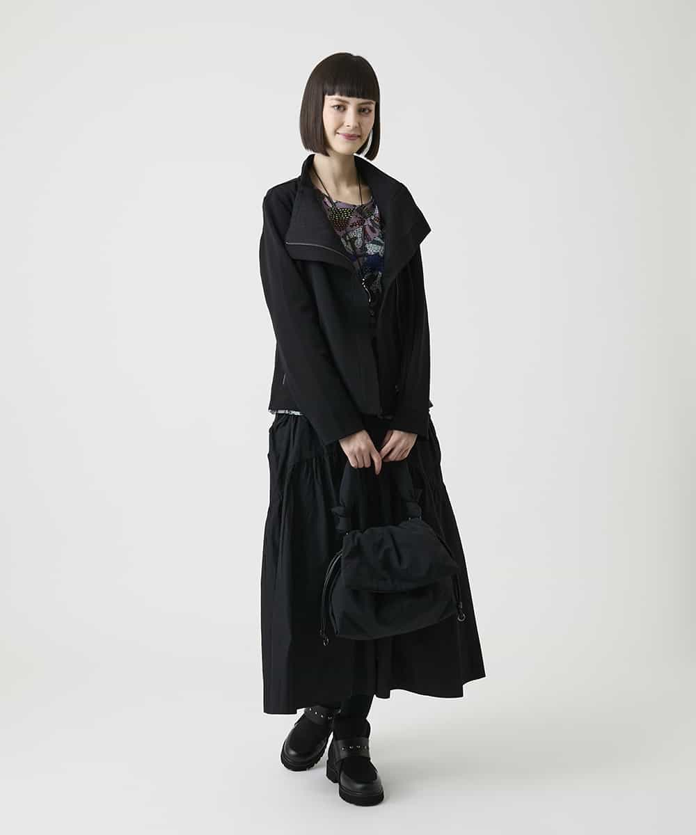 RBTLE10390 HIROKO BIS(ヒロコ ビス) 異素材コンビジャケット ブラウン
