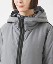 RBUAC01590 HIROKO BIS(ヒロコ ビス) ラインアクセントライトダウンコート グレー