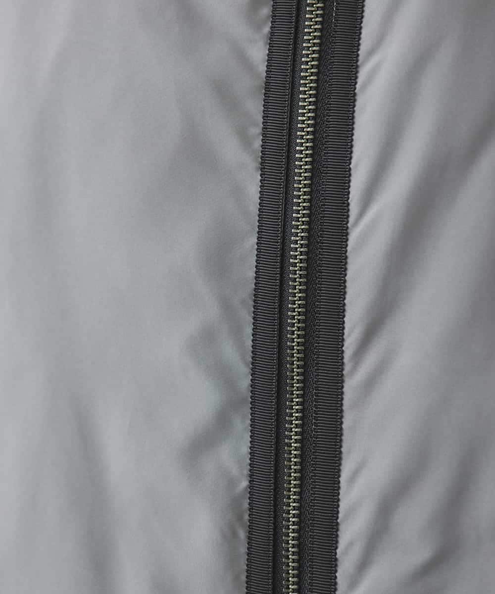 RBUAC01590 HIROKO BIS(ヒロコ ビス) ラインアクセントライトダウンコート グレー