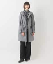 RBUAC01590 HIROKO BIS(ヒロコ ビス) ラインアクセントライトダウンコート グレー