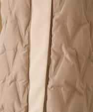 RBUAE05430 HIROKO BIS(ヒロコ ビス) 圧着キルトジョイントデザインコート ベージュ