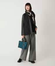 RBUAE05430 HIROKO BIS(ヒロコ ビス) 圧着キルトジョイントデザインコート ベージュ