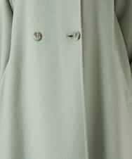 RBUAE10630 HIROKO BIS(ヒロコ ビス) スタンドカラーリバージャージーコート グリーン