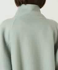 RBUAE10630 HIROKO BIS(ヒロコ ビス) スタンドカラーリバージャージーコート グリーン