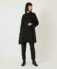 RBUAE10630 HIROKO BIS(ヒロコ ビス) スタンドカラーリバージャージーコート グリーン