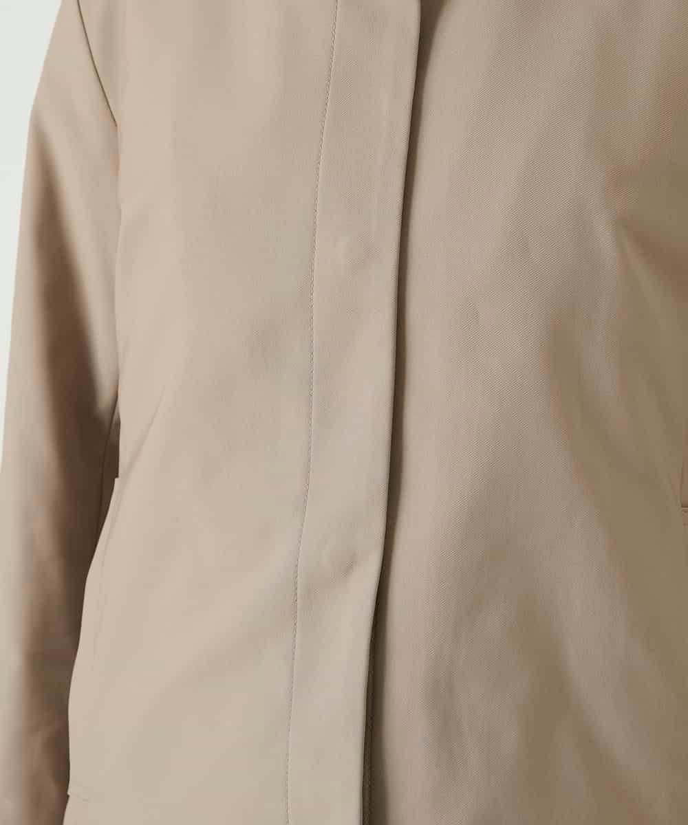 RBUAE40540 HIROKO BIS(ヒロコ ビス) レイヤード風ツイルダウンコート ベージュ