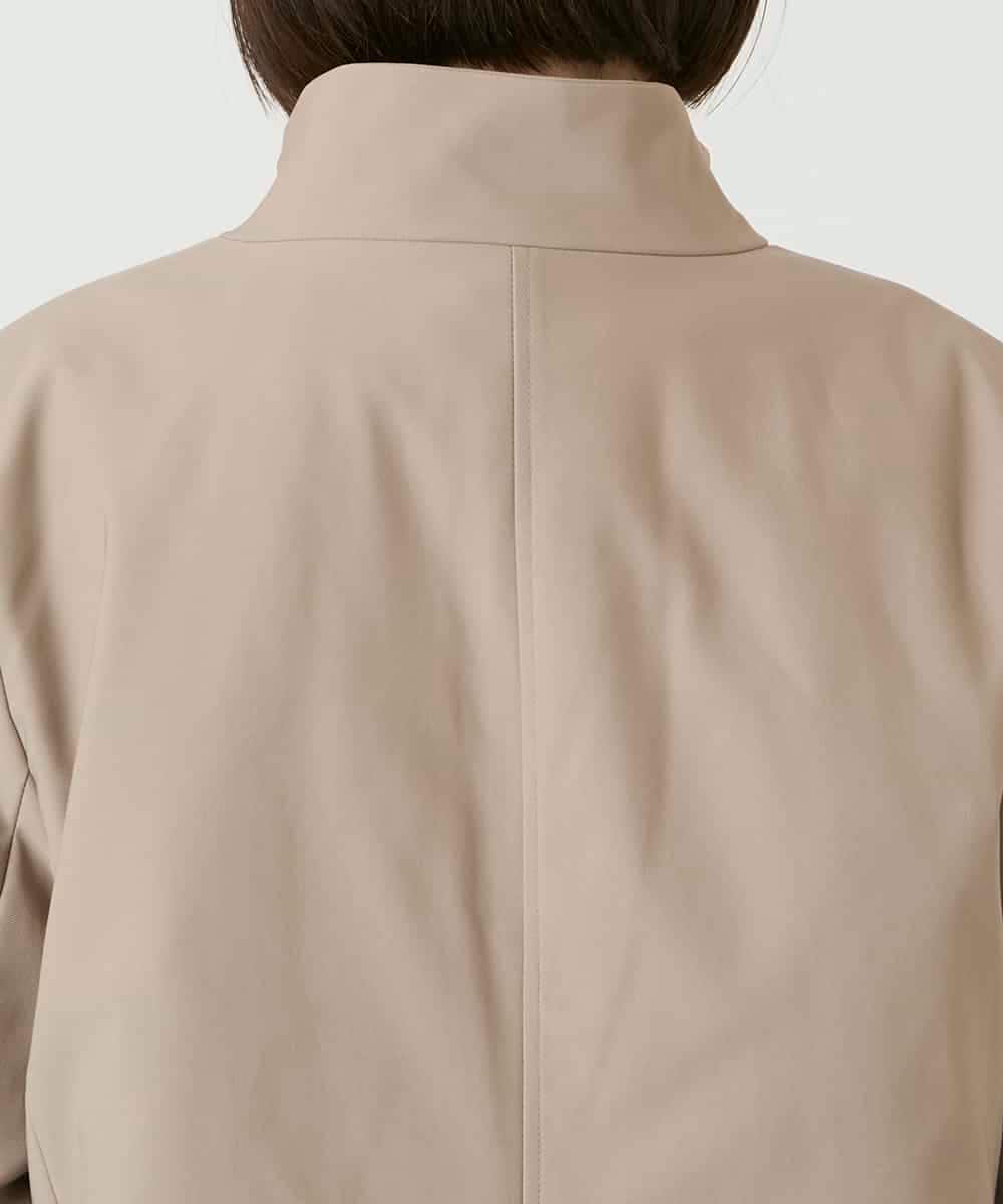 RBUAE40540 HIROKO BIS(ヒロコ ビス) レイヤード風ツイルダウンコート ベージュ