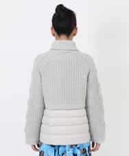 RBUAW01590 HIROKO BIS(ヒロコ ビス) ニットジョイントダウン グレー