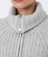 RBUAW01590 HIROKO BIS(ヒロコ ビス) ニットジョイントダウン グレー