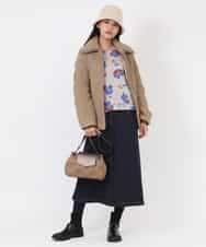 RBUAW01590 HIROKO BIS(ヒロコ ビス) ニットジョイントダウン グレー