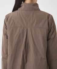 RBUCD01540 HIROKO BIS(ヒロコ ビス) メモリータフタフリルカラーコート ブラウン