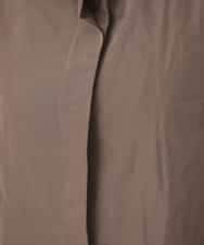 RBUCD01540 HIROKO BIS(ヒロコ ビス) メモリータフタフリルカラーコート ブラウン