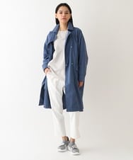 RBUDV01460 HIROKO BIS(ヒロコ ビス) リサイクルタフタライトコート ブルー