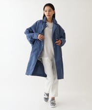RBUDV01460 HIROKO BIS(ヒロコ ビス) リサイクルタフタライトコート ブルー