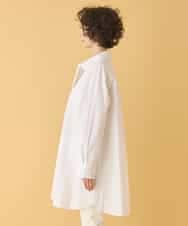 REBAA66280 HIROKO BIS(ヒロコ ビス) ボウネックチュニックシャツ /洗濯機で洗える ホワイト