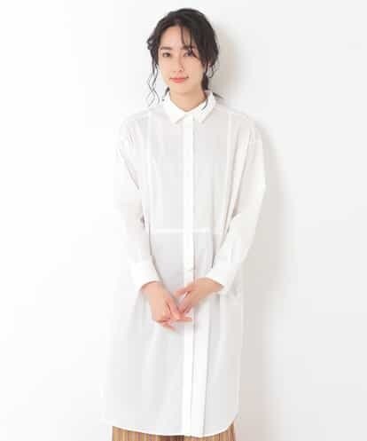 REBFM74190 HIROKO BIS 【洗える】ヨーク切り替えシャツチュニック