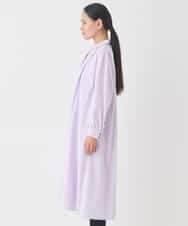 REEDD71290 HIROKO BIS(ヒロコ ビス) タイプライターシャツワンピース ラベンダー