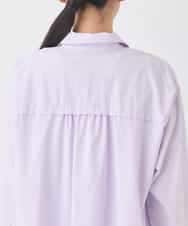 REEDD71290 HIROKO BIS(ヒロコ ビス) タイプライターシャツワンピース ラベンダー