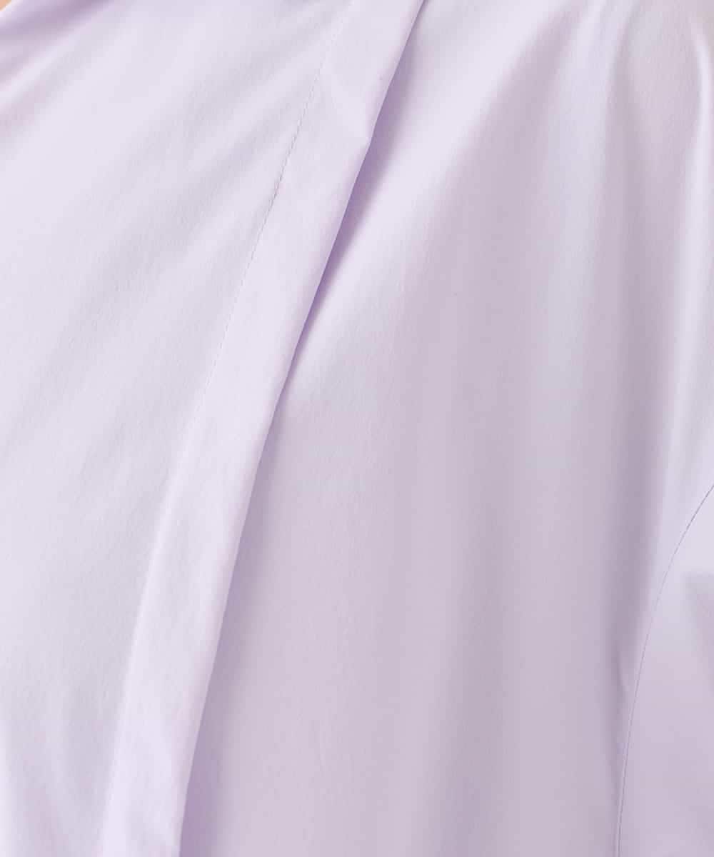 REEDD71290 HIROKO BIS(ヒロコ ビス) タイプライターシャツワンピース ラベンダー