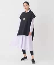 REEDD71290 HIROKO BIS(ヒロコ ビス) タイプライターシャツワンピース ラベンダー