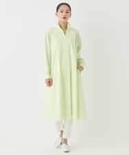 REEDD71290 HIROKO BIS(ヒロコ ビス) タイプライターシャツワンピース ラベンダー