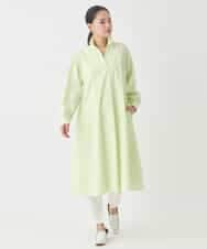 REEDD71290 HIROKO BIS(ヒロコ ビス) タイプライターシャツワンピース ラベンダー