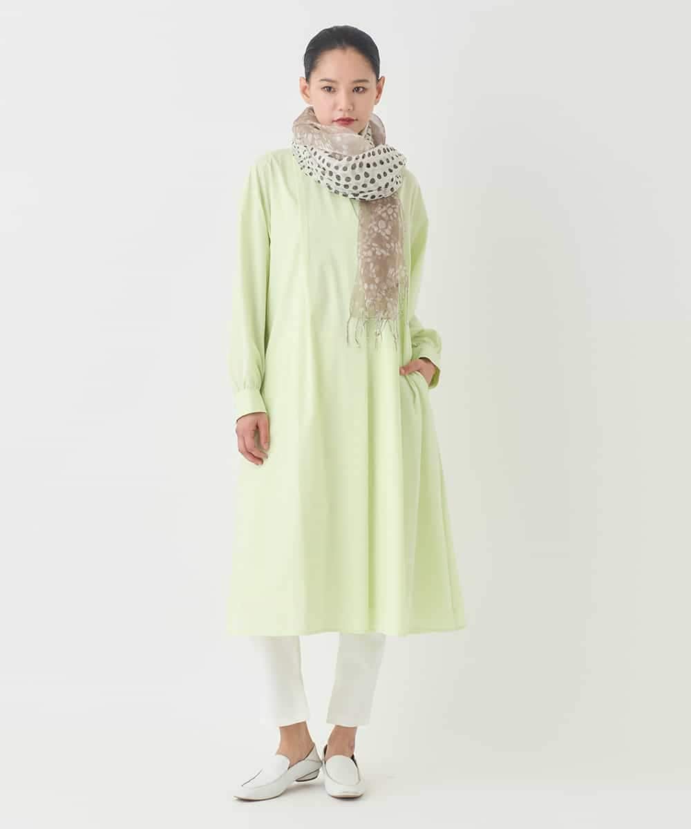 REEDD71290 HIROKO BIS(ヒロコ ビス) タイプライターシャツワンピース ラベンダー