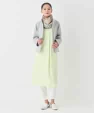 REEDD71290 HIROKO BIS(ヒロコ ビス) タイプライターシャツワンピース ラベンダー