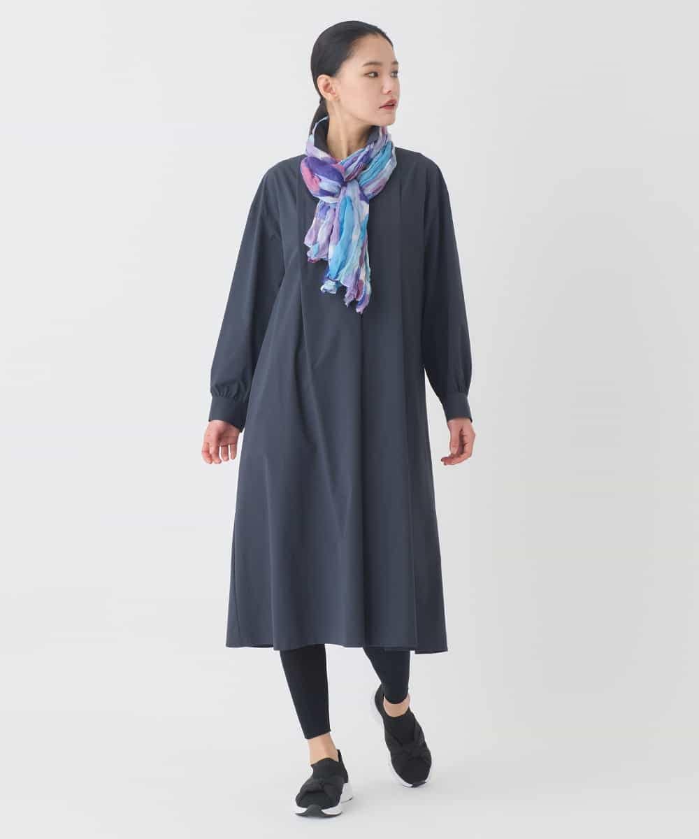 REEDD71290 HIROKO BIS(ヒロコ ビス) タイプライターシャツワンピース ラベンダー