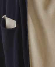 REFAA64260 HIROKO BIS(ヒロコ ビス) ホールガーメントリブニットジレ ネイビー